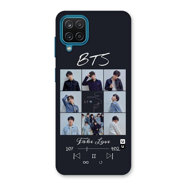 BTS Fake Love Back Case for Galaxy M12