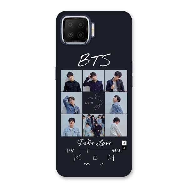 BTS Fake Love Back Case for Oppo F17