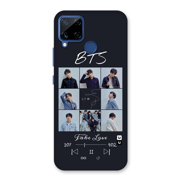 BTS Fake Love Back Case for Realme Narzo 30A