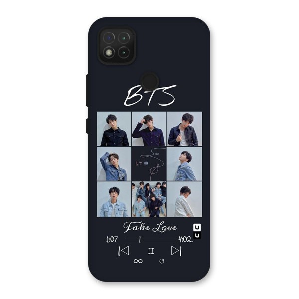 BTS Fake Love Back Case for Redmi 9C