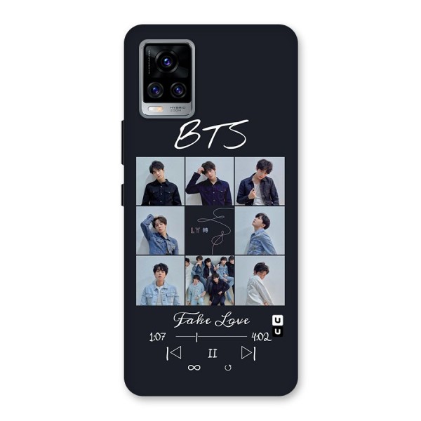 BTS Fake Love Back Case for Vivo V20 Pro