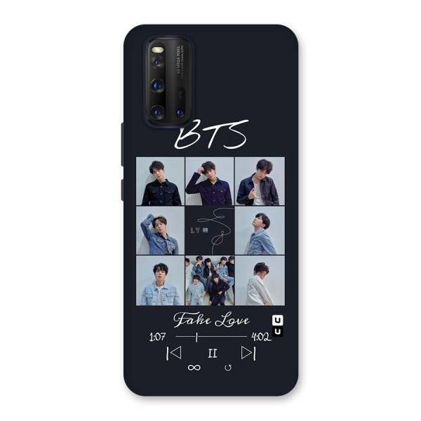 BTS Fake Love Back Case for Vivo iQOO 3