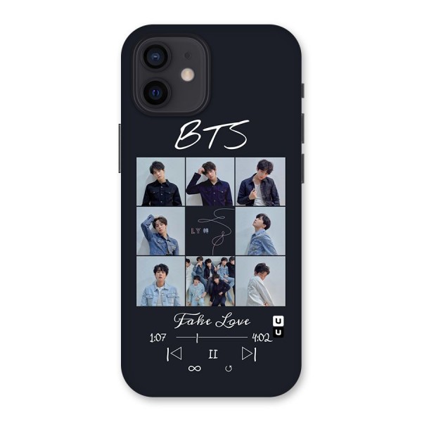 BTS Fake Love Back Case for iPhone 12