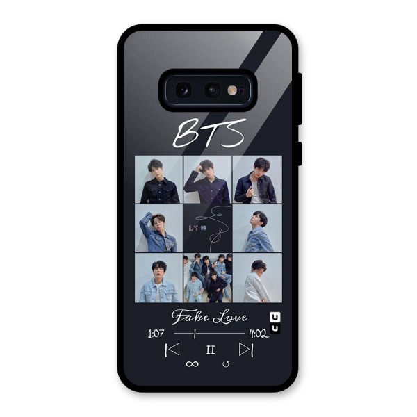 BTS Fake Love Glass Back Case for Galaxy S10e