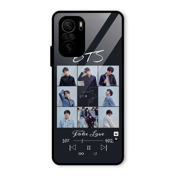 BTS Fake Love Glass Back Case for Mi 11x