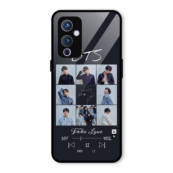 BTS Fake Love Glass Back Case for OnePlus 9