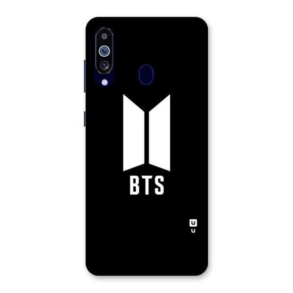 BTS Logo Black Back Case for Galaxy A60