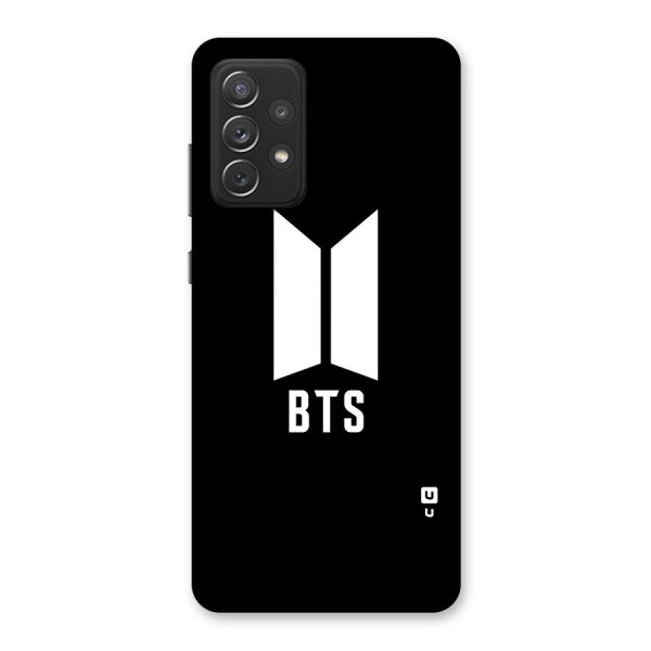 BTS Logo Black Back Case for Galaxy A72