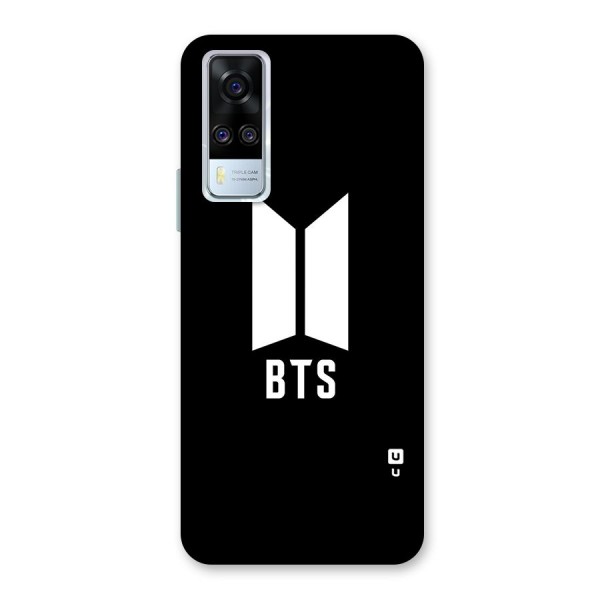 BTS Logo Black Back Case for Vivo Y51