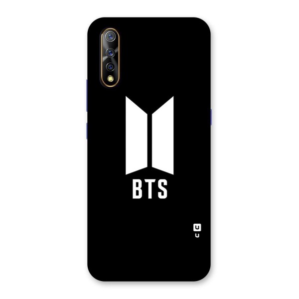 BTS Logo Black Back Case for Vivo Z1x