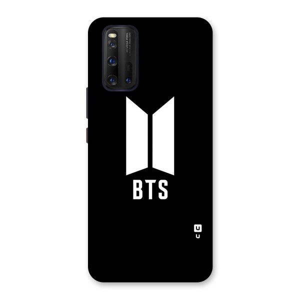 BTS Logo Black Back Case for Vivo iQOO 3