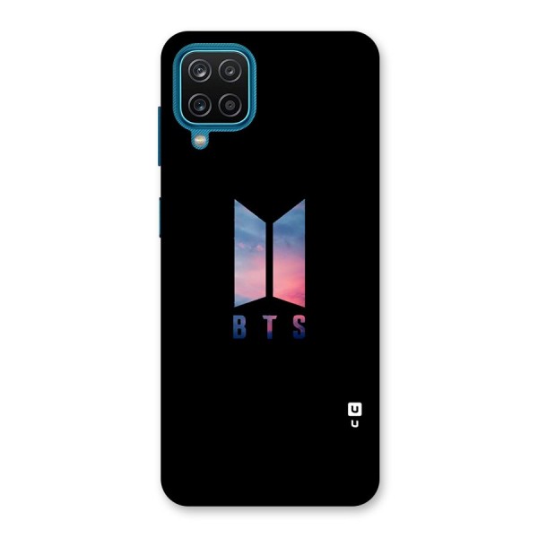 BTS Logo Sky Back Case for Galaxy F12