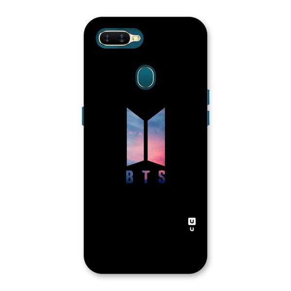 BTS Logo Sky Back Case for Oppo A12