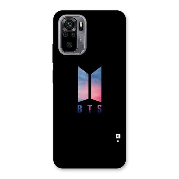 BTS Logo Sky Back Case for Redmi Note 10