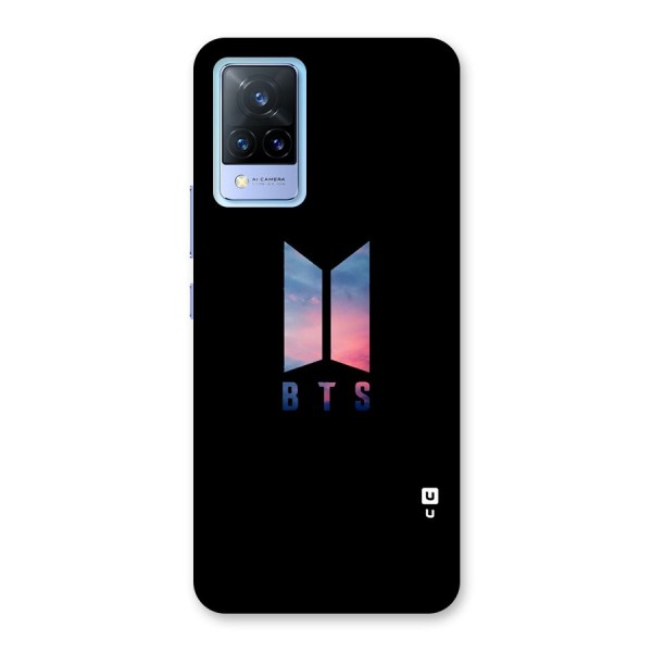 BTS Logo Sky Back Case for Vivo V21 5G