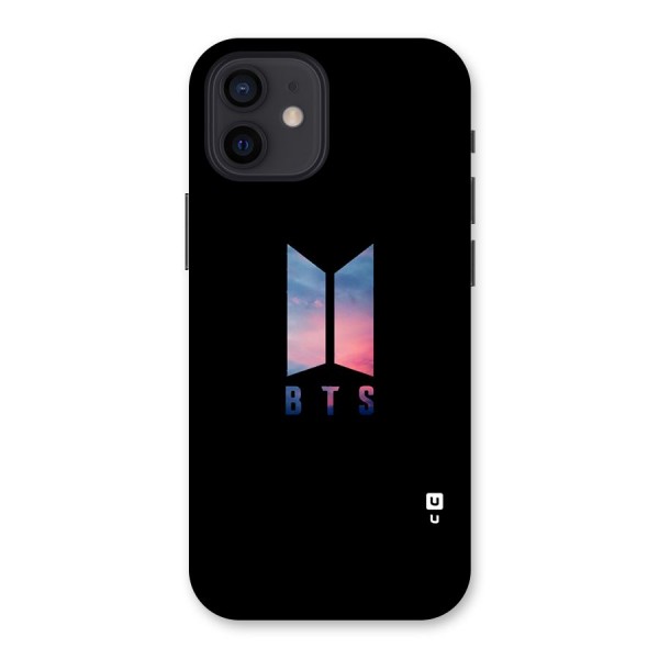 BTS Logo Sky Back Case for iPhone 12