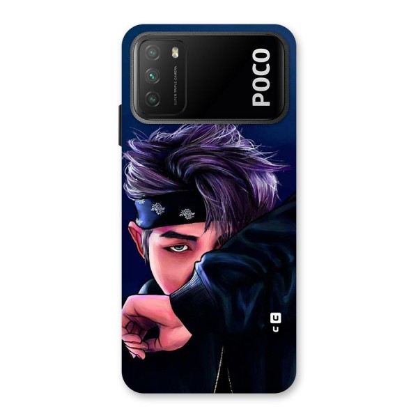 BTS Namjoon Artwork Back Case for Poco M3