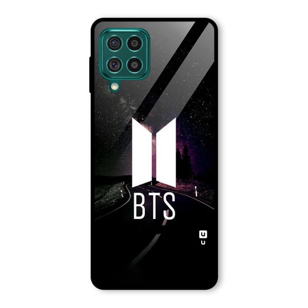 BTS Night Sky Glass Back Case for Galaxy F62