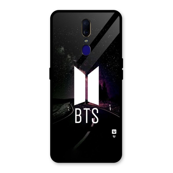 BTS Night Sky Glass Back Case for Oppo F11