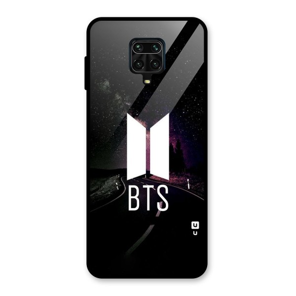 BTS Night Sky Glass Back Case for Redmi Note 9 Pro Max