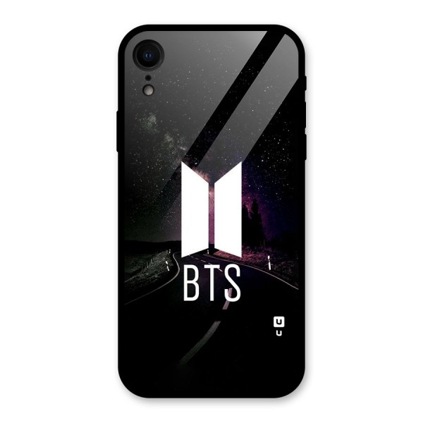 BTS Night Sky Glass Back Case for XR