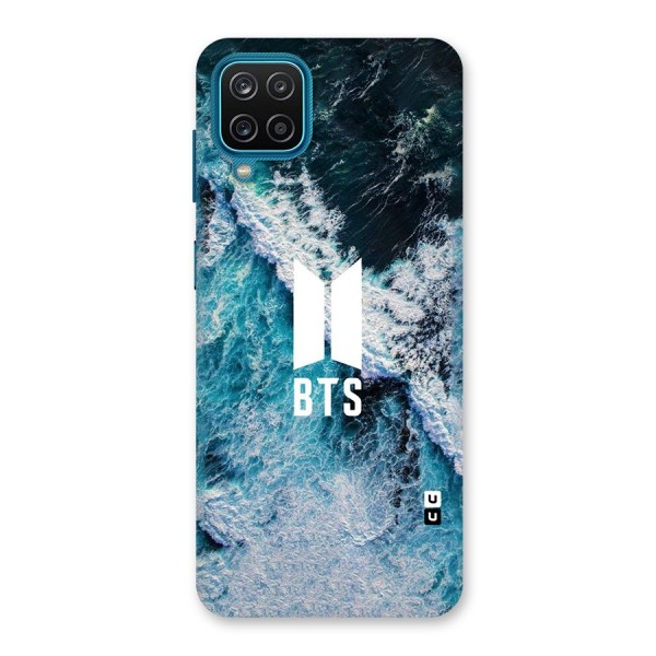 BTS Ocean Waves Back Case for Galaxy F12