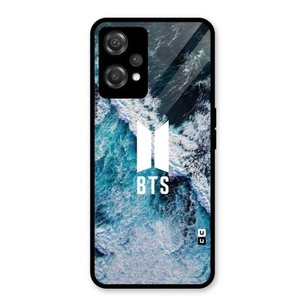 BTS Ocean Waves Glass Back Case for OnePlus Nord CE 2 Lite 5G