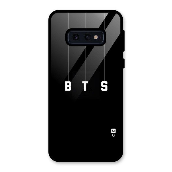 BTS Strings Glass Back Case for Galaxy S10e