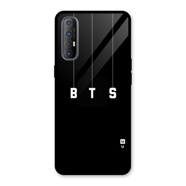 BTS Strings Glass Back Case for Oppo Reno3 Pro