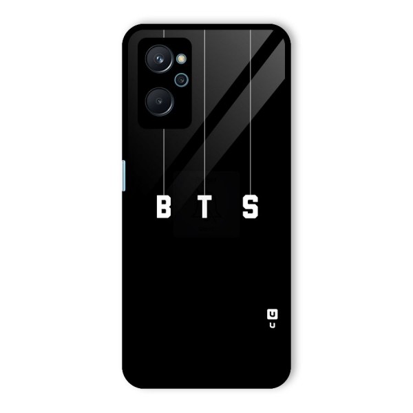 BTS Strings Glass Back Case for Realme 9i