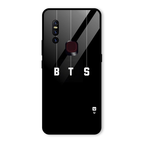 BTS Strings Glass Back Case for Vivo V15