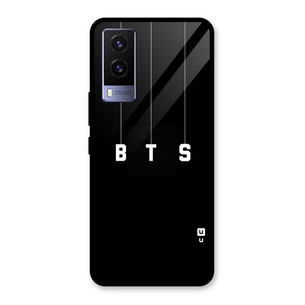 BTS Strings Glass Back Case for Vivo V21e 5G