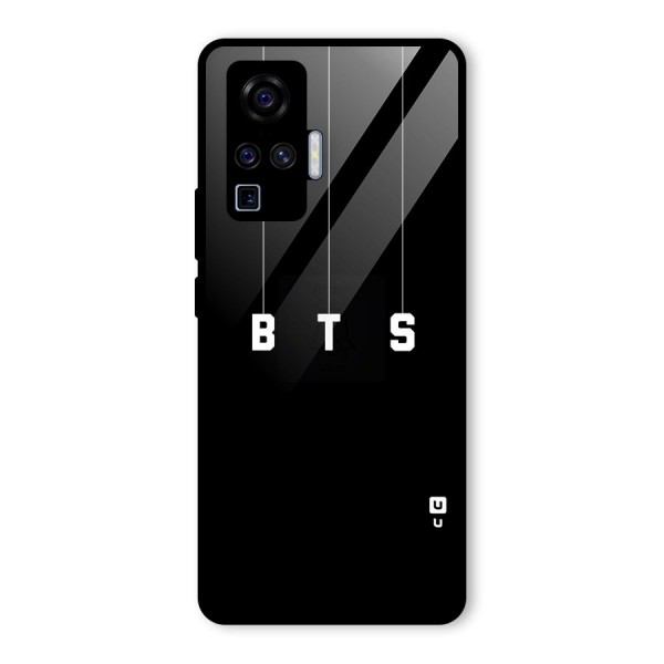 BTS Strings Glass Back Case for Vivo X50 Pro