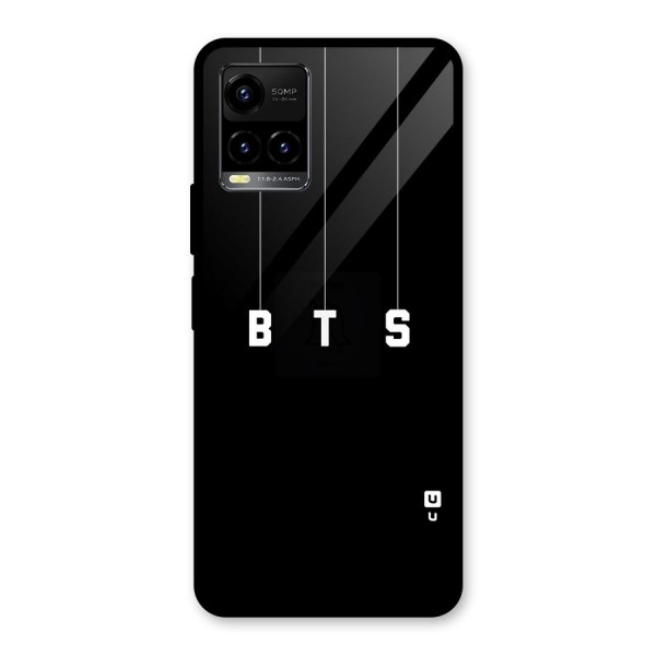 BTS Strings Glass Back Case for Vivo Y21G