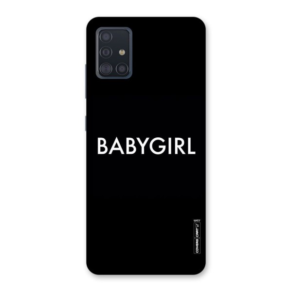 Baby Girl Back Case for Galaxy A51