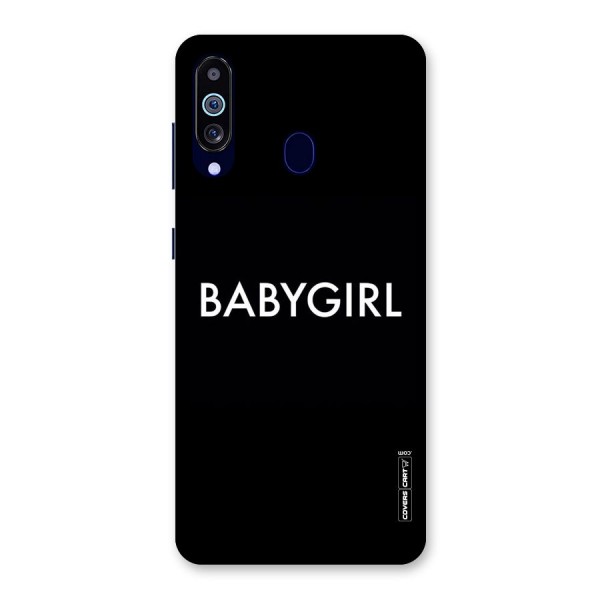 Baby Girl Back Case for Galaxy A60