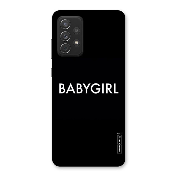 Baby Girl Back Case for Galaxy A72