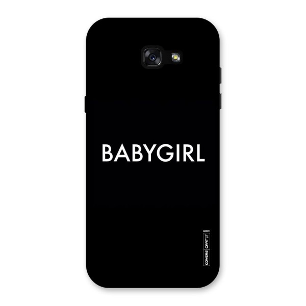 Baby Girl Back Case for Galaxy A7 (2017)