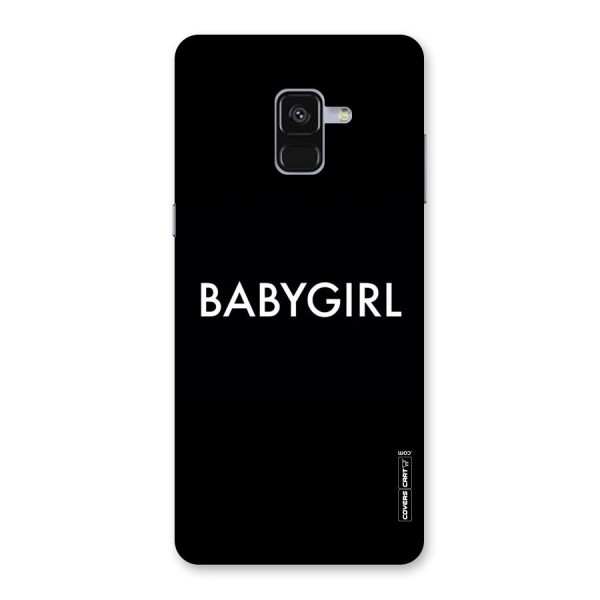 Baby Girl Back Case for Galaxy A8 Plus