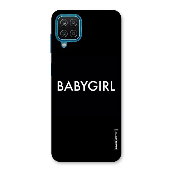 Baby Girl Back Case for Galaxy F12