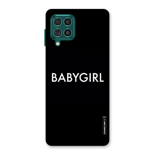 Baby Girl Back Case for Galaxy F62