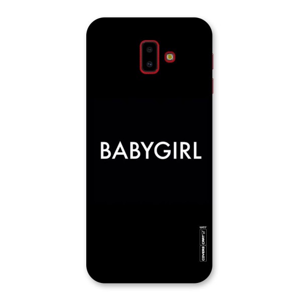 Baby Girl Back Case for Galaxy J6 Plus