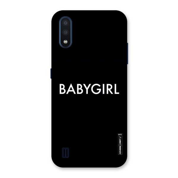 Baby Girl Back Case for Galaxy M01