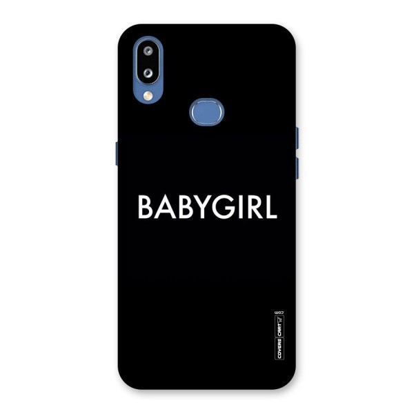 Baby Girl Back Case for Galaxy M01s