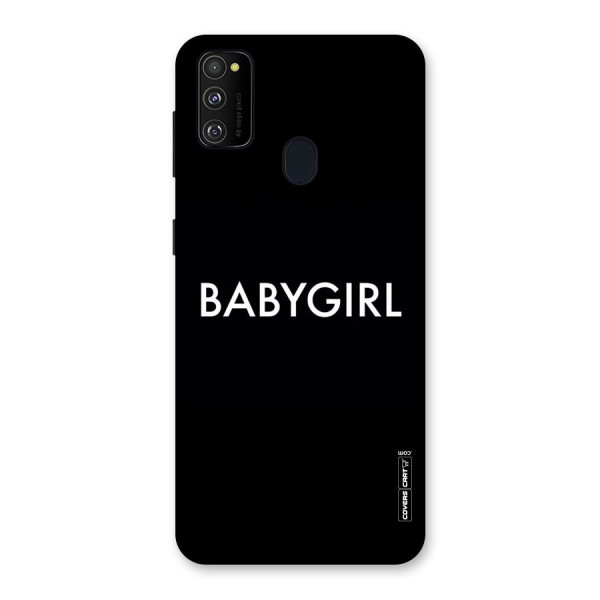 Baby Girl Back Case for Galaxy M21