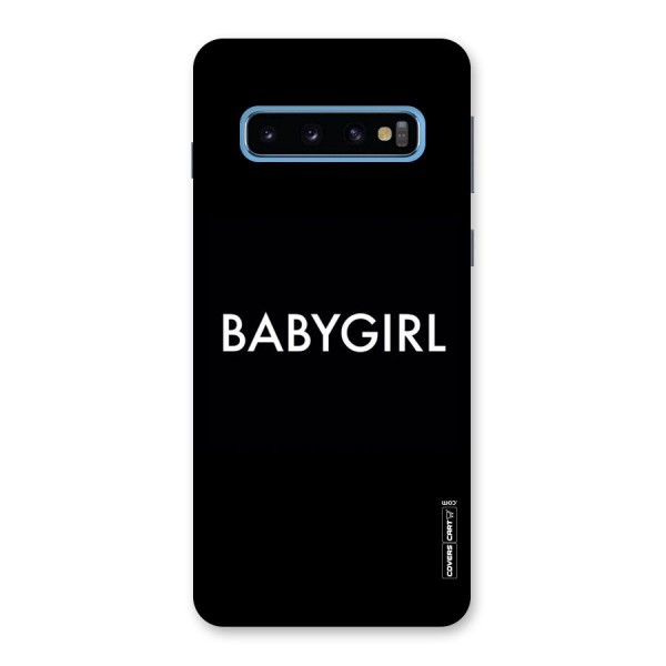 Baby Girl Back Case for Galaxy S10