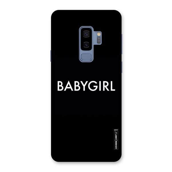 Baby Girl Back Case for Galaxy S9 Plus