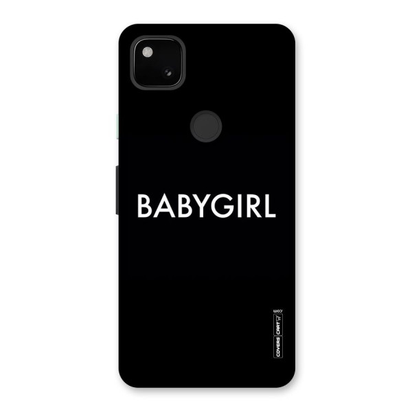 Baby Girl Back Case for Google Pixel 4a