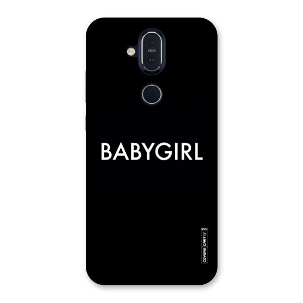 Baby Girl Back Case for Nokia 8.1