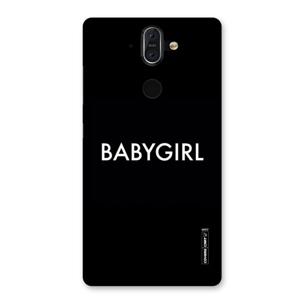 Baby Girl Back Case for Nokia 8 Sirocco